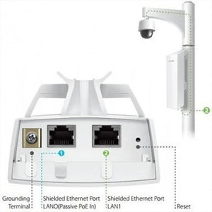 Antena de radioenlace Exterior 2.4GHz TP-Link Pharos CPE210