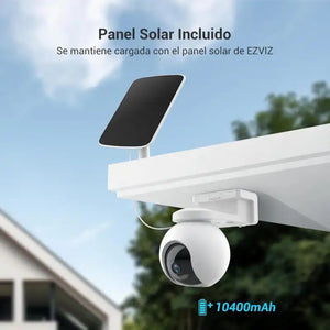 Cámara 4G robótica Exterior 2K/3MP con Batería y panel solar EZVIZ EB8 4G.