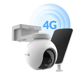 Cámara 4G robótica Exterior 2K/3MP con Batería y panel solar EZVIZ EB8 4G.