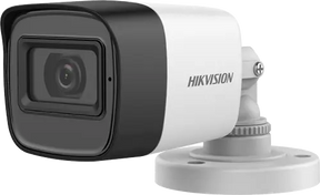 Cámara minibala fija 5Mpx Hikvision IR 20mts con audio DS-2CE16H0T-ITFS