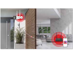 Kit de Videovigilancia IP Wi-Fi Easylink 4MP (Bala y domo) Hikvision DS-J142I/NKS424W02H