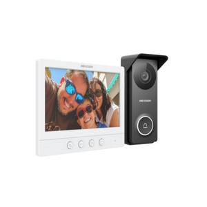 Kit de Videoportero análogo metálico Hikvision DS-KIS213