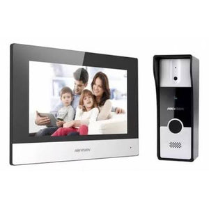 Kit de Videoportero Híbrido Hikvision DS-KIS302-P con conexión a App