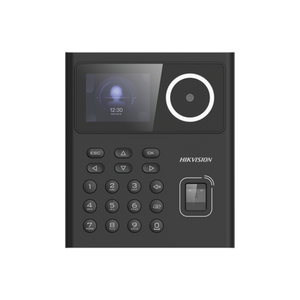 Terminal de Reconocimiento Facial con lector MIFARE / Hasta 1.5 mts en lectura / Soporta P2P Hik-Connect / 500 Rostros / 1.000 Huellas / 1.000 Tarjetas / PIN / ISAPI-ISUP 5.0