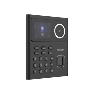 Terminal de Reconocimiento Facial con lector MIFARE / Hasta 1.5 mts en lectura / Soporta P2P Hik-Connect / 500 Rostros / 1.000 Huellas / 1.000 Tarjetas / PIN / ISAPI-ISUP 5.0