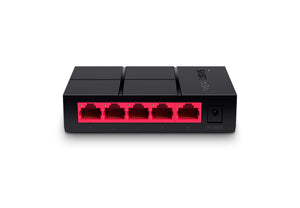 Switch de escritorio de 5 puertos 10/100 / 1,000 Mbps MS105G