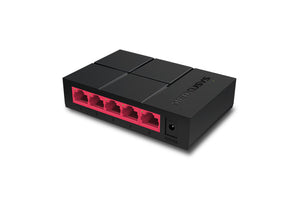 Switch de escritorio de 5 puertos 10/100 / 1,000 Mbps MS105G