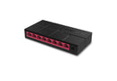 Switch de escritorio de 8 puertos a 10/100 / 1,000 Mbps MS108G