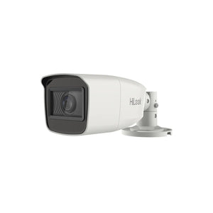 Cámara Bala Varifocal Exterior Hilook 2Mpx/1080p TurboHD IR EXIR 40 mts Lente Varifocal 2.8 a 12 mm THC-B320-VF