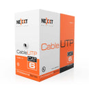 Cable UTP SOLIDO CM CAT6  int en rollo X 305 mts gris NEXXT
