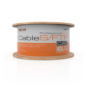 Cable/FTP CAT6A en bobina TIPO LSZH color gris 305 mts NEXXT