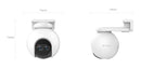 Camara WiFi 2MP C8PF Doble Lente CS-C8PF-A0-6E22WFR(2.8mm)(12mm) Ezviz