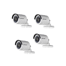 Kit 4 Cámaras tipo Bala HIKVISION 720P FULL HD + DISCO