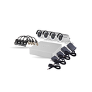 Kit 4 Cámaras tipo Bala 720P FULL HD HIKVISION