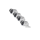 Kit 4 Cámaras tipo Bala 720P FULL HD HIKVISION