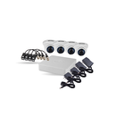 Kit 4 Cámaras tipo Domo HIKVISION 720P FULL HD