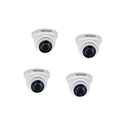Kit 4 Cámaras tipo Domo HIKVISION 720P FULL HD