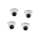 Kit 4 Cámaras Domo HIKVISION 720P FULL HD + DISCO