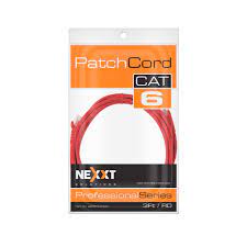 Cable de Interconexión Trenzado CAT6 ROJO NEXXT  AB361NXT03