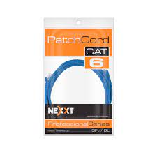 Cable de Interconexión Trenzado CAT6 AZUL NEXXT  AB361NXT02