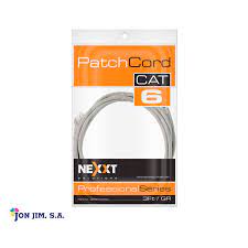 Cable de Interconexión Trenzado CAT6 GRIS NEXXT AB361NXT01